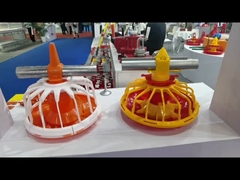 Ligne de alimentation complètement automatique d'alimentation de treuil de machine équipement pour la ferme de poulet et de canard dans le grand hangar